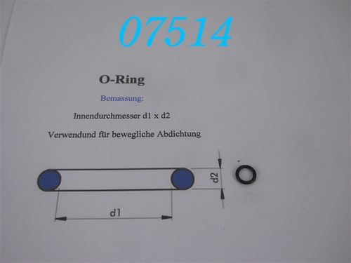 6x1,5 O-Ring