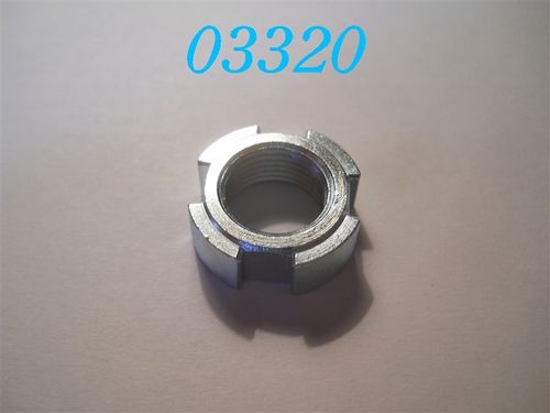 M12x1 Nutmutter h: 7,2mm, AD: 19,3mm