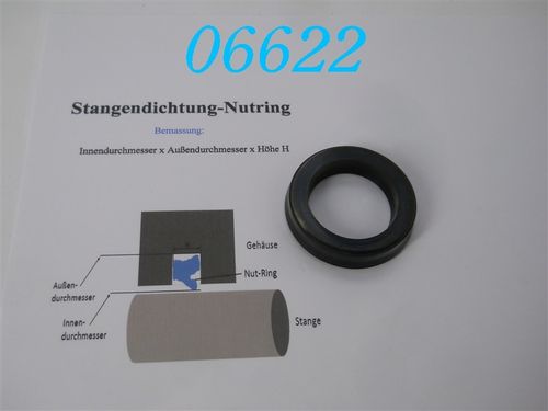 Nutring DIN 6505 N35-106 35x50x10mm
