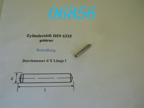 4x32mm Zylinderstift, DIN 6325