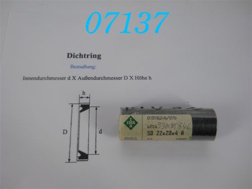 SD22x28x4 A Dichtring