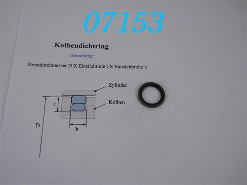 GS 55044-280-46 Hydraulik-Kolbendichtung Glyd-Ring, Turcon-Stepseal; d: 28mm; b: 3mm; Tiefe: 4mm