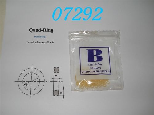 1/8" 4.5 OZ Quad-Ring