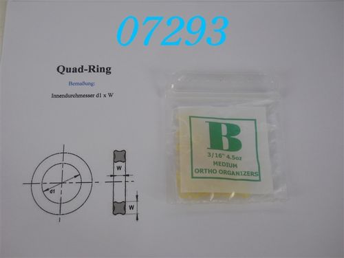 3/16" 4.5 OZ Quad-Ring