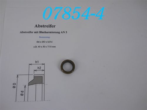22x32x5/7 Mm Abstreifer/Abstreifring AN 1