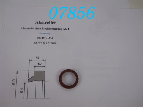 25x33x7/5 Mm Abstreifer/Abstreifring AN 1 L499 A 2511-004.792