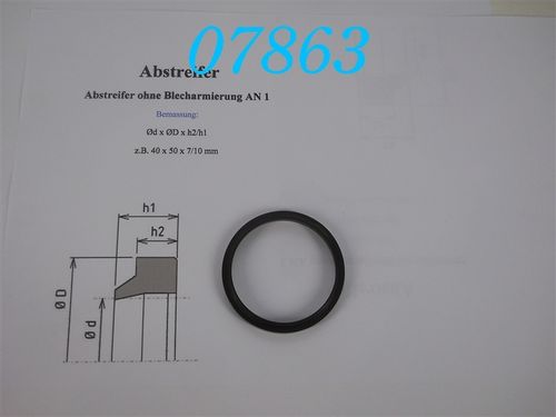 48x56x7/5 Mm Abstreifer/Abstreifring AN 1